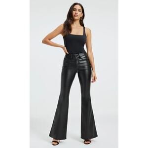 GOOD AMERICAN Good Legs Flare Pants Size 2 NWT